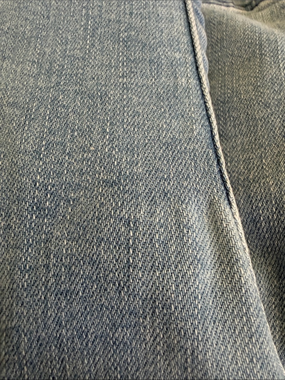 Susan Graver Faded Light Blue Denim Jeans - Picture 10 of 10
